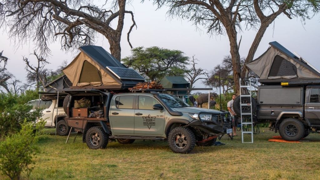 ROAM överlandstur till Okavangodeltat i Botswana.