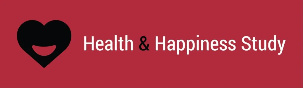 Forskare vid Harvard Kennedy School och Harvard T.H. Chan School of Public Health – i samarbete med Wellbeing Research Centre vid University of Oxford, University of Warwick, University of Saskatchewan, Avicenna och Garmin – undersöker sambandet mellan hälsa och lycka.