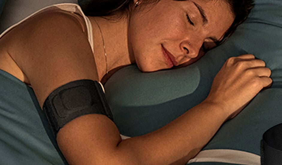 Garmin Index™ Sleep Monitor är ett sleep band/sleep tracker som ger detaljerad sömnregistrering direkt på överarmen.