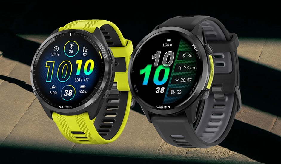 Skillnaden mellan Garmin Forerunner® 965 och 970